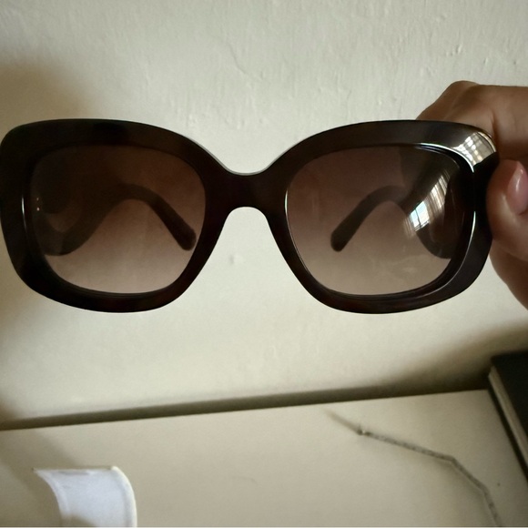 Prada SPR 27O Black Sculptural Swirl Arm Sunglasses Italy - Picture 14 of 14